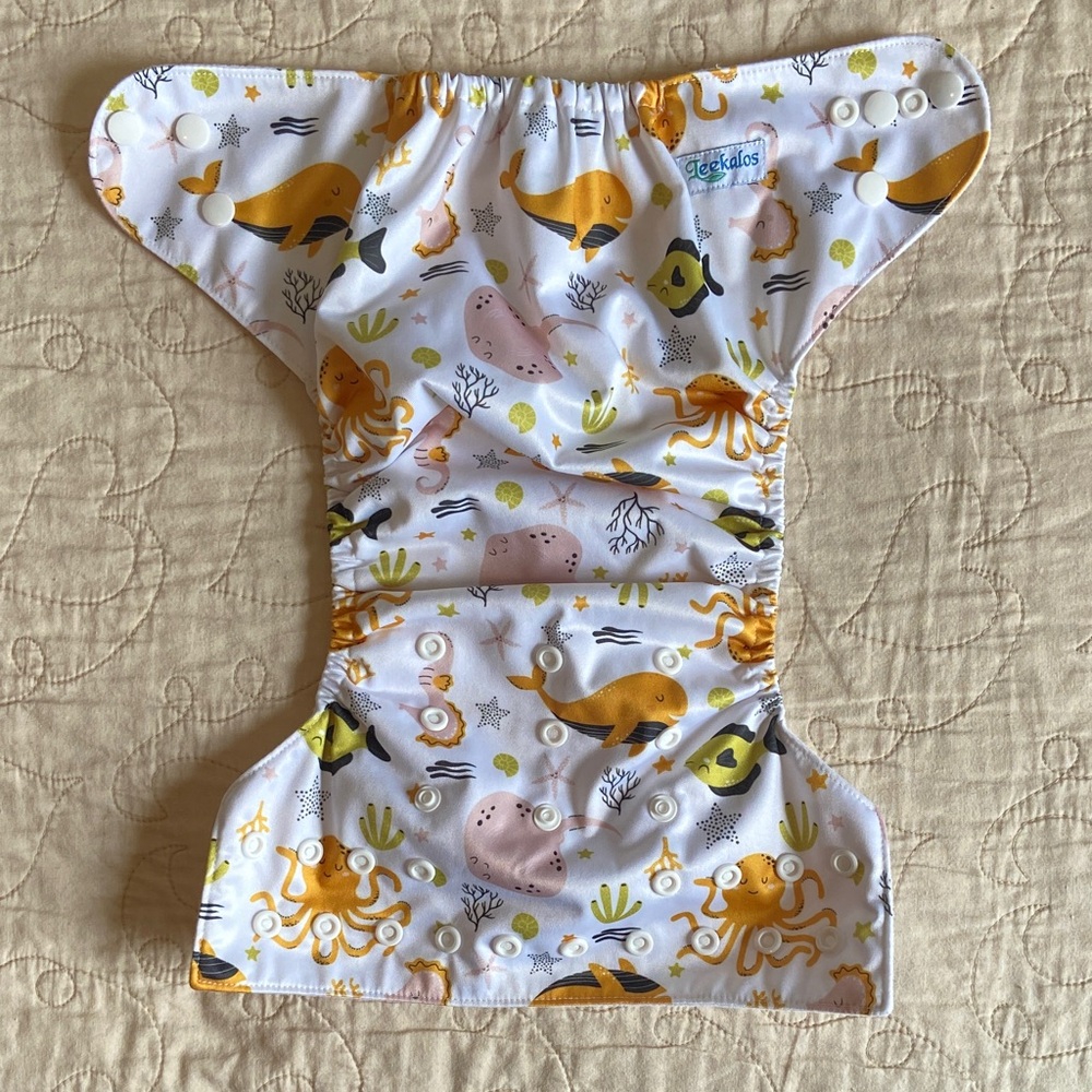 Leekalos Sea Life Adventure Reusable Diaper